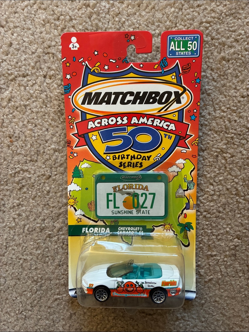 2001 Matchbox Across America 50th Birthday Series - Florida